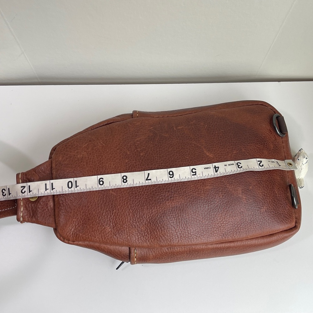 Genuine Leather Sling Bag - Picture 12 of 16